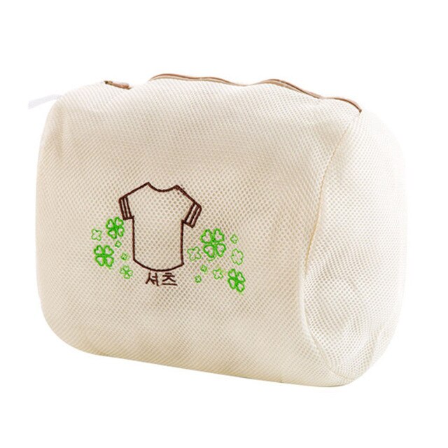 Thick Double-layer Fine Mesh Wash Bag
